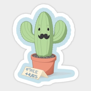 Free Hugs Sticker